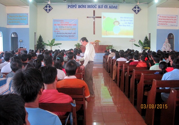Gia Lai province: Protestant training for Biblical teachers held